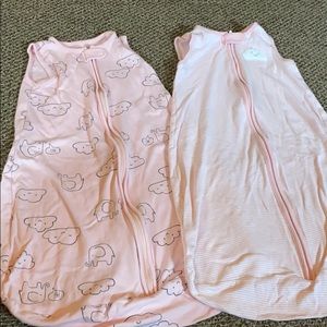 2 carters sleep sacks size medium.